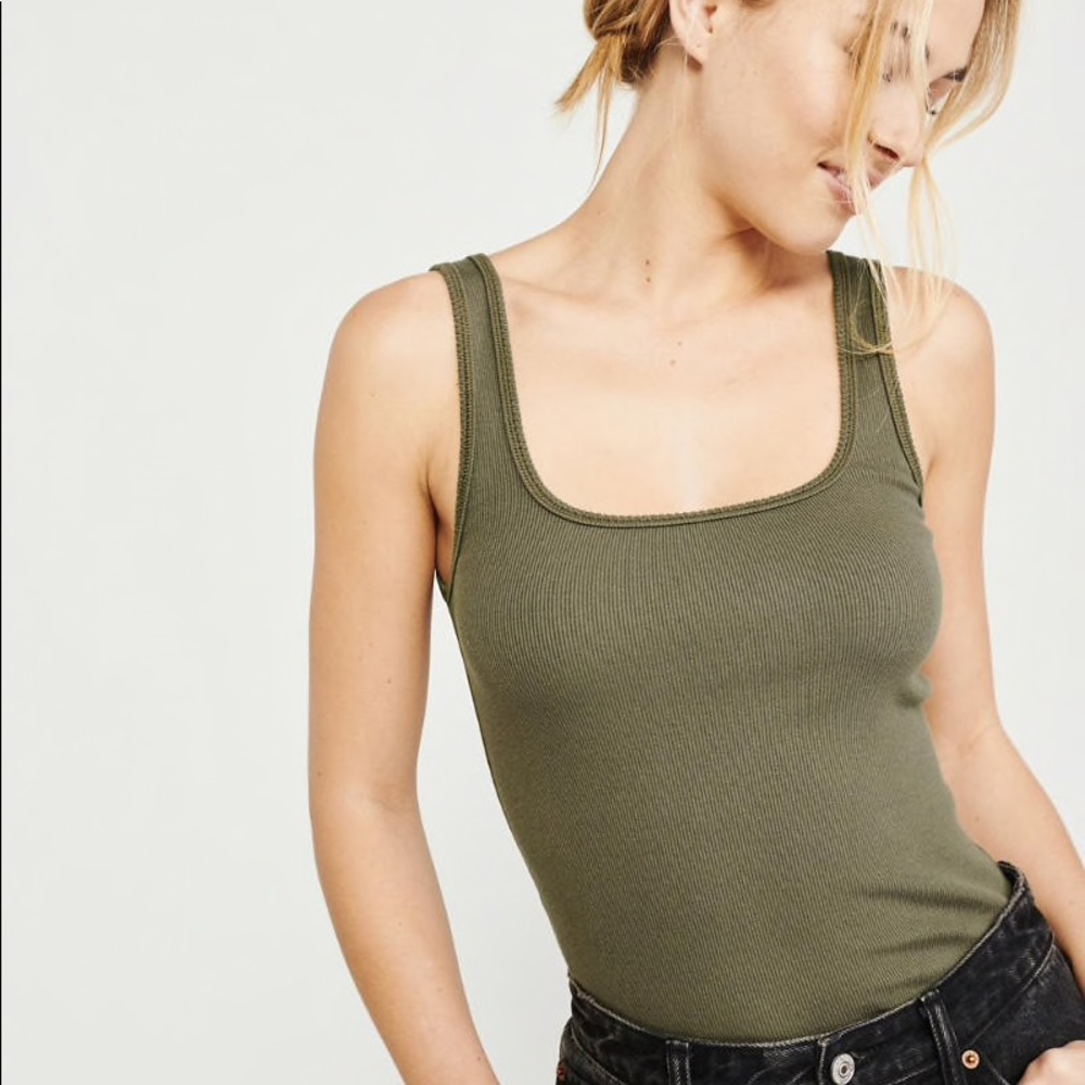 Abercrombie & Fitch Ribbed Tank